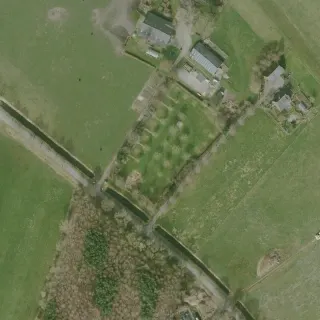 Luftbild von Boerderijcamping Boerhoes