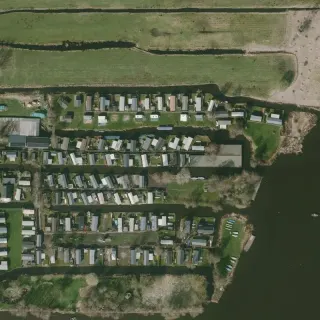 Luftbild von Camping d'Hof