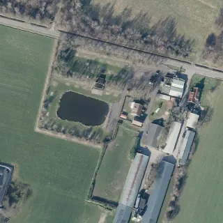 Vue aérienne de 't Kippeboertje