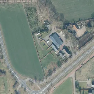 Luftbild von Camperplaats Lookerland Holten