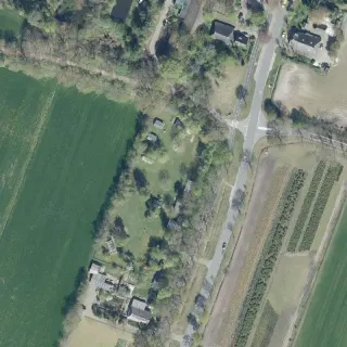Vista aerea di Camping Op1
