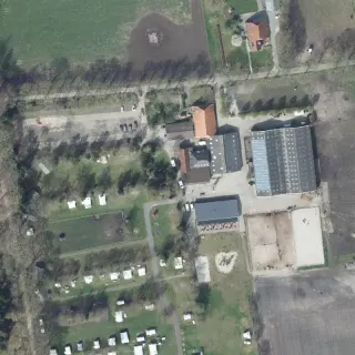 Luftbild von Camping De Bosrand