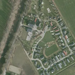 Luftbild von Camping de Stal