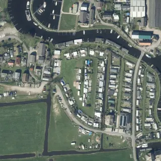 Aerial view of 't Haasje