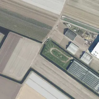 Vista aerea di Camping Molenzicht