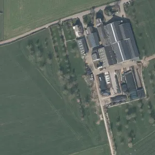 Luftbild von De Kersengaard