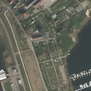 Vista aerea di Camping van Ass Roermond
