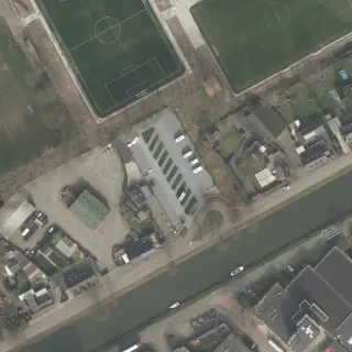 Vista aerea di Camperplaats Weert