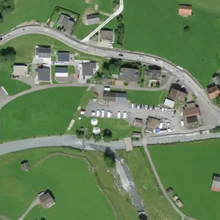 Luftbild von TempCamp