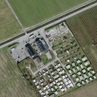 Luftbild von Camping de la Sarvaz