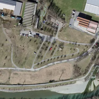 Luftbild von Stellplatz Lampertji 6