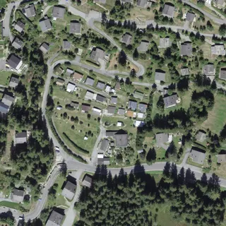 Luftbild von Roccailles