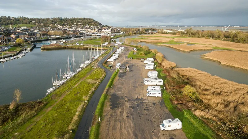 Aire de Camping Car de Honfleur