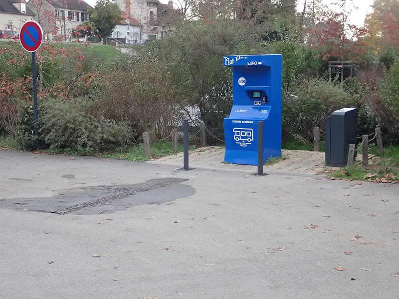 Tømmestasjon